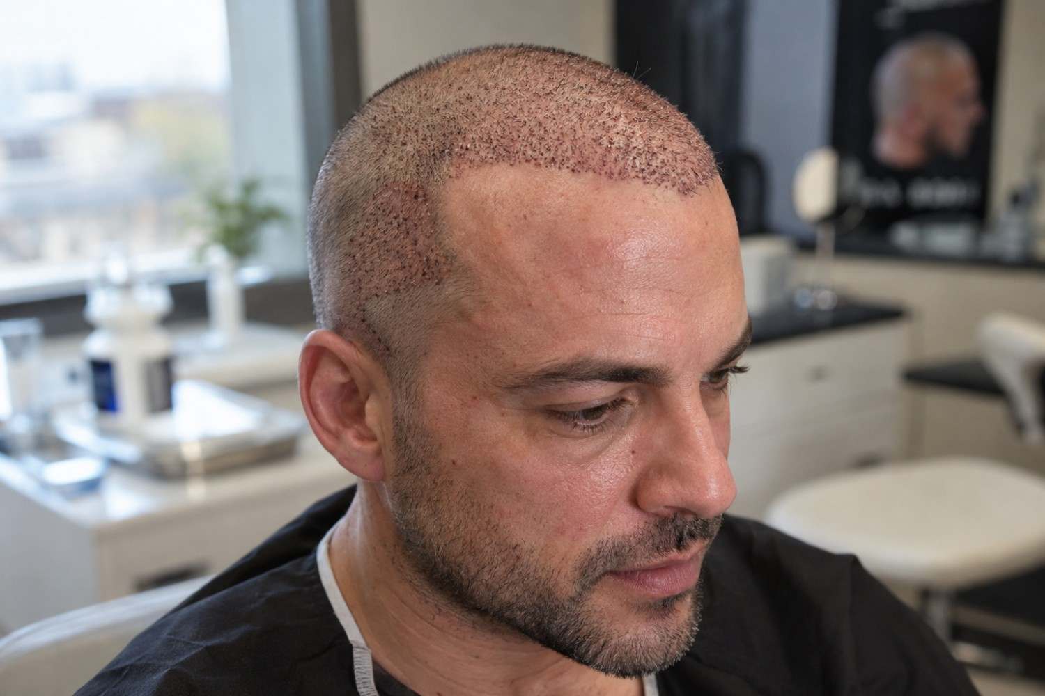 per session realistic hair density